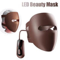 Red light therapy beauty mask